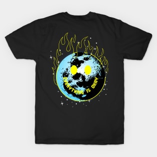 MOON EMOJI SMILE T-Shirt